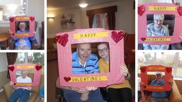 Love is all around at Carlton care home